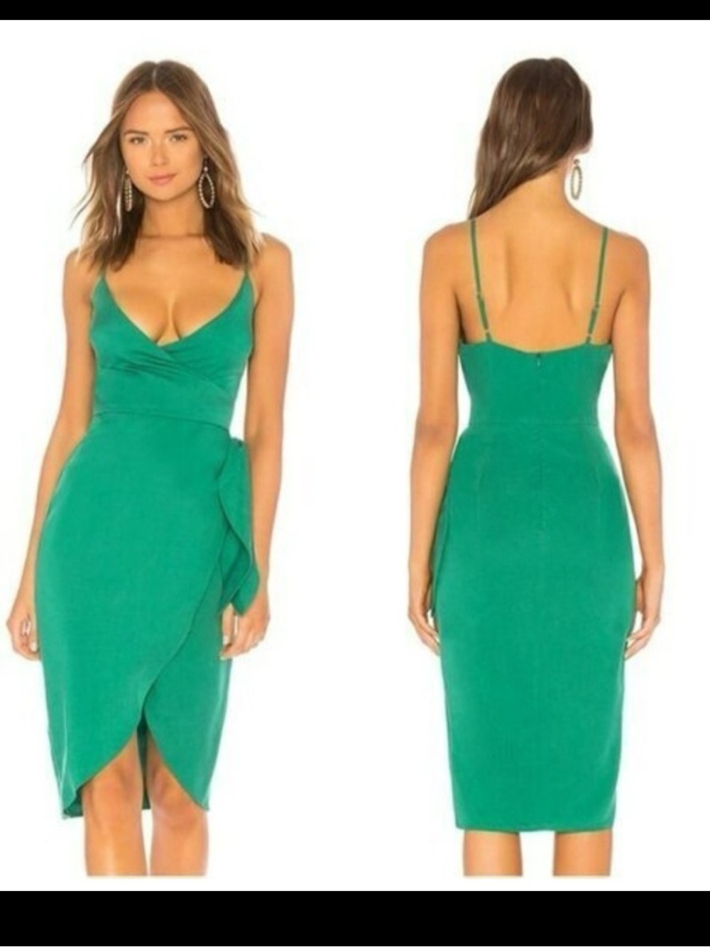 Revolve Lovers & Friends Orchid
Dress in Lucky Charm Green Size  Medium
